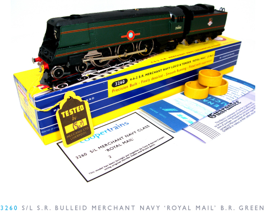 Coopertrains 3 Rail 3260 Merchant Nay Royal Mail